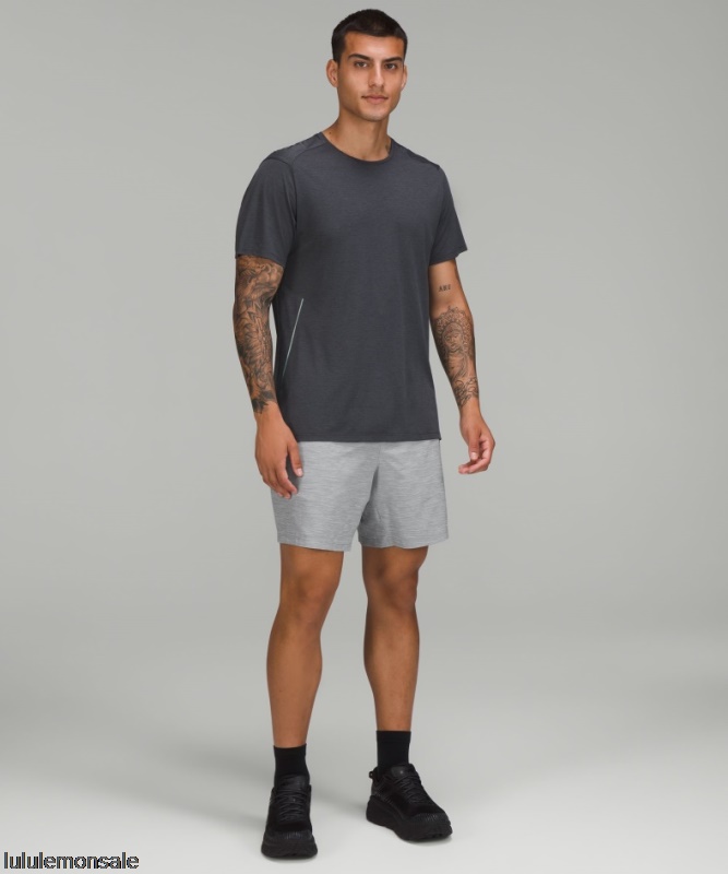 Lululemon Deutschland DELULU853 | Lululemon Deutschland Heather Allover Pace Breaker Linerless Short 7